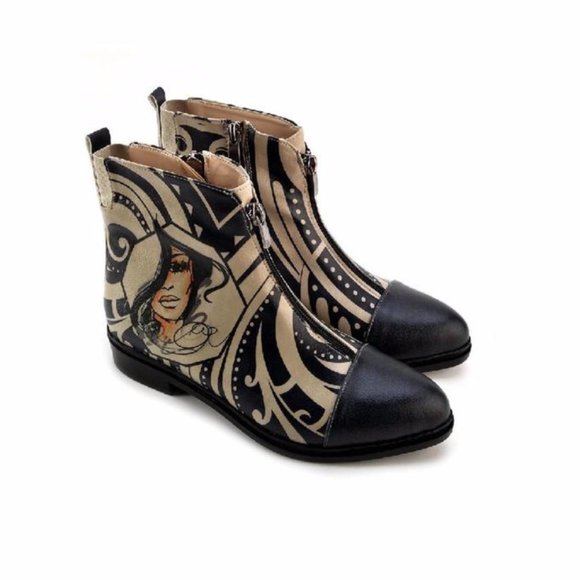 Goby Shoes - Unique Ankle Boots - Picture 1 of 5